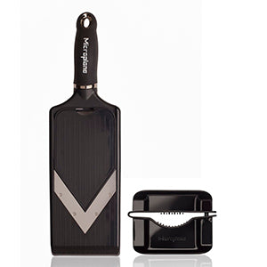 Microplane Mandolinjern m. v-skær og julienne - Bahne